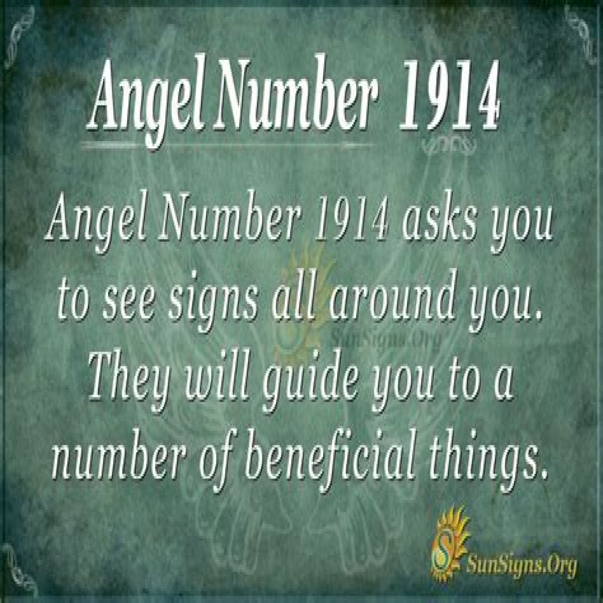 
ANGEL NUMBER 1914
