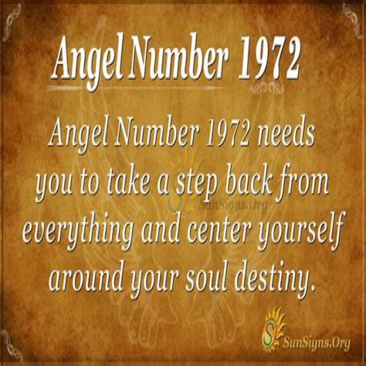 
ANGEL NUMBER 1972
