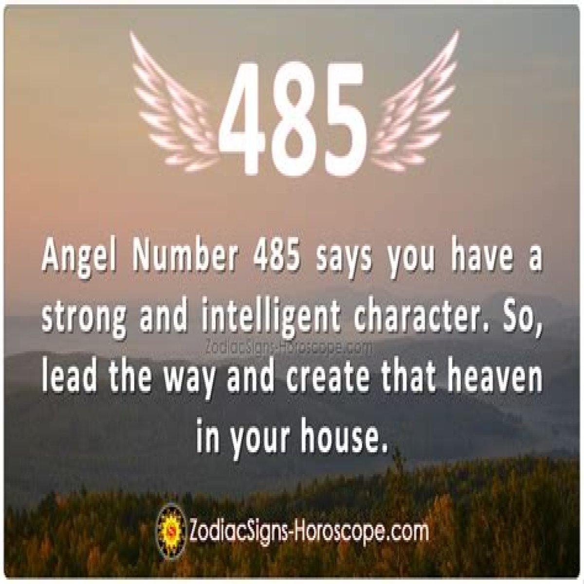 
ANGEL NUMBER 485
