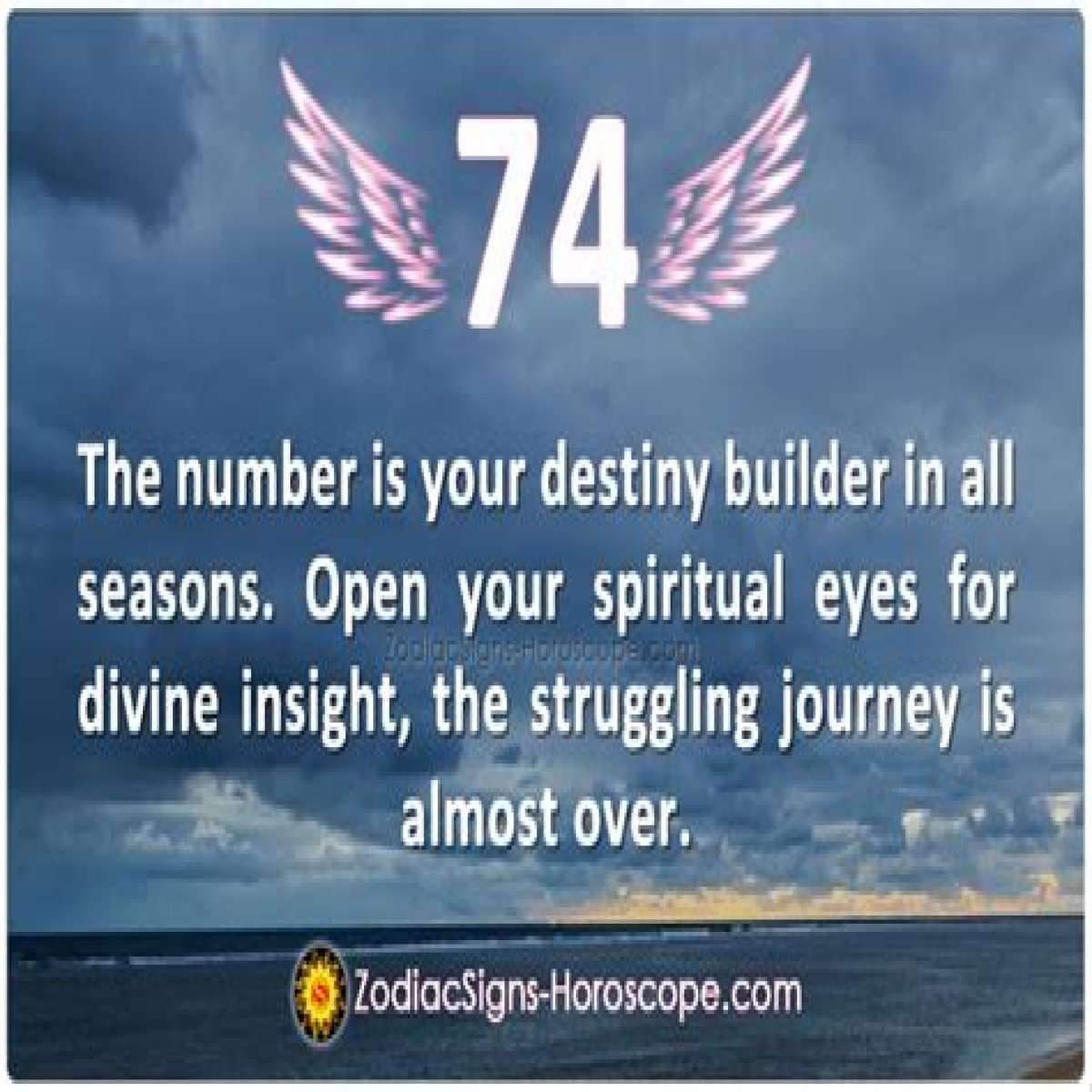 
ANGEL NUMBER 74

