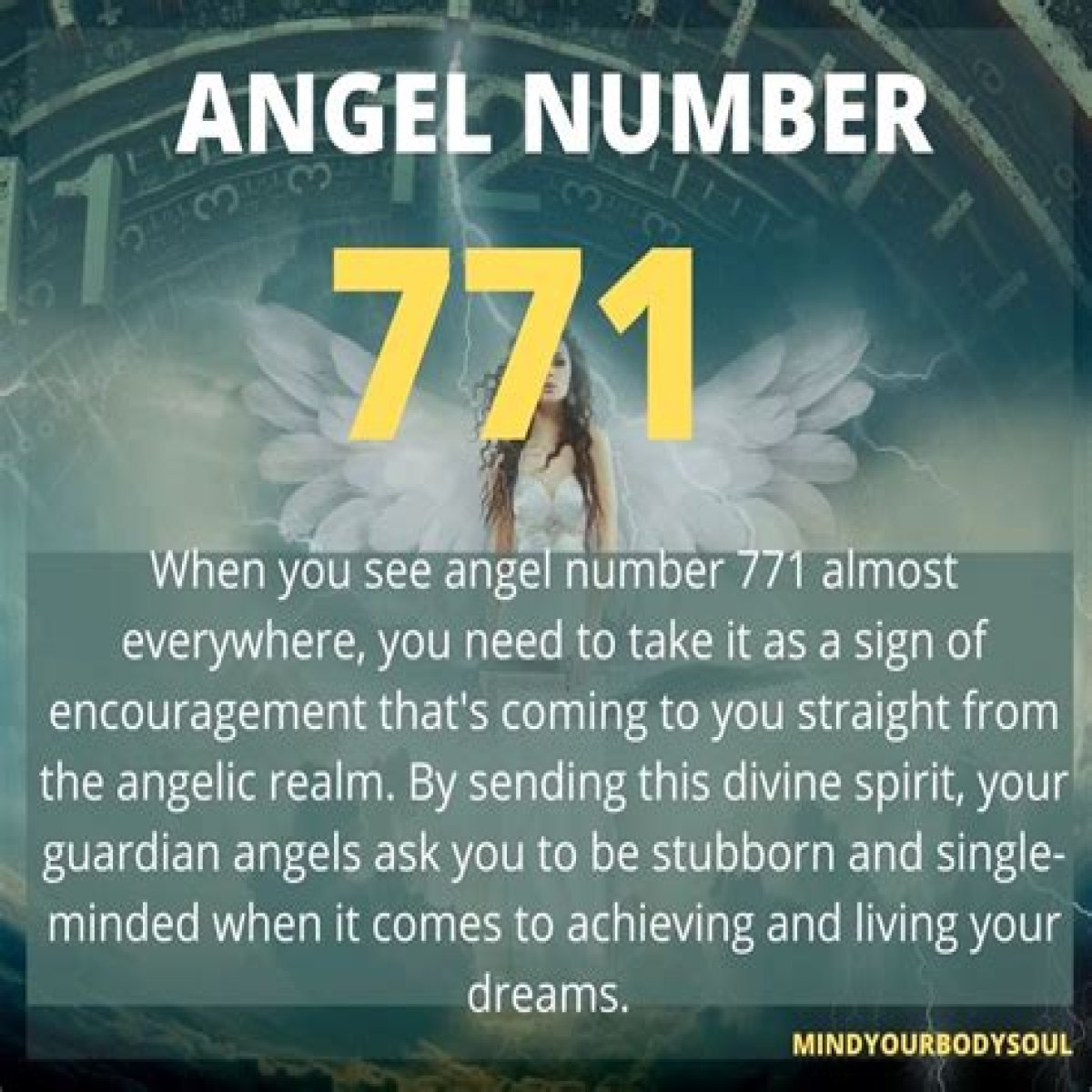 
ANGEL NUMBER 771
