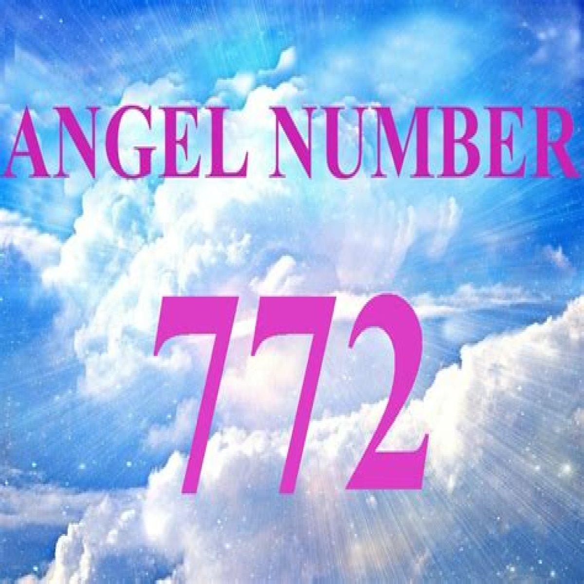 
ANGEL NUMBER 772
