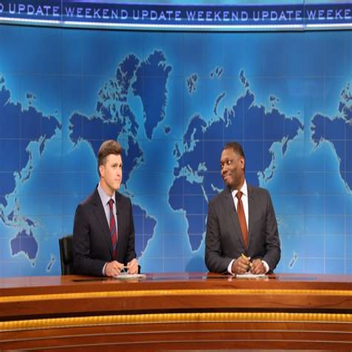 Do 'Weekend Update' Hosts Colin Jost and Michael Che Really Write Jokes For Each Other?
