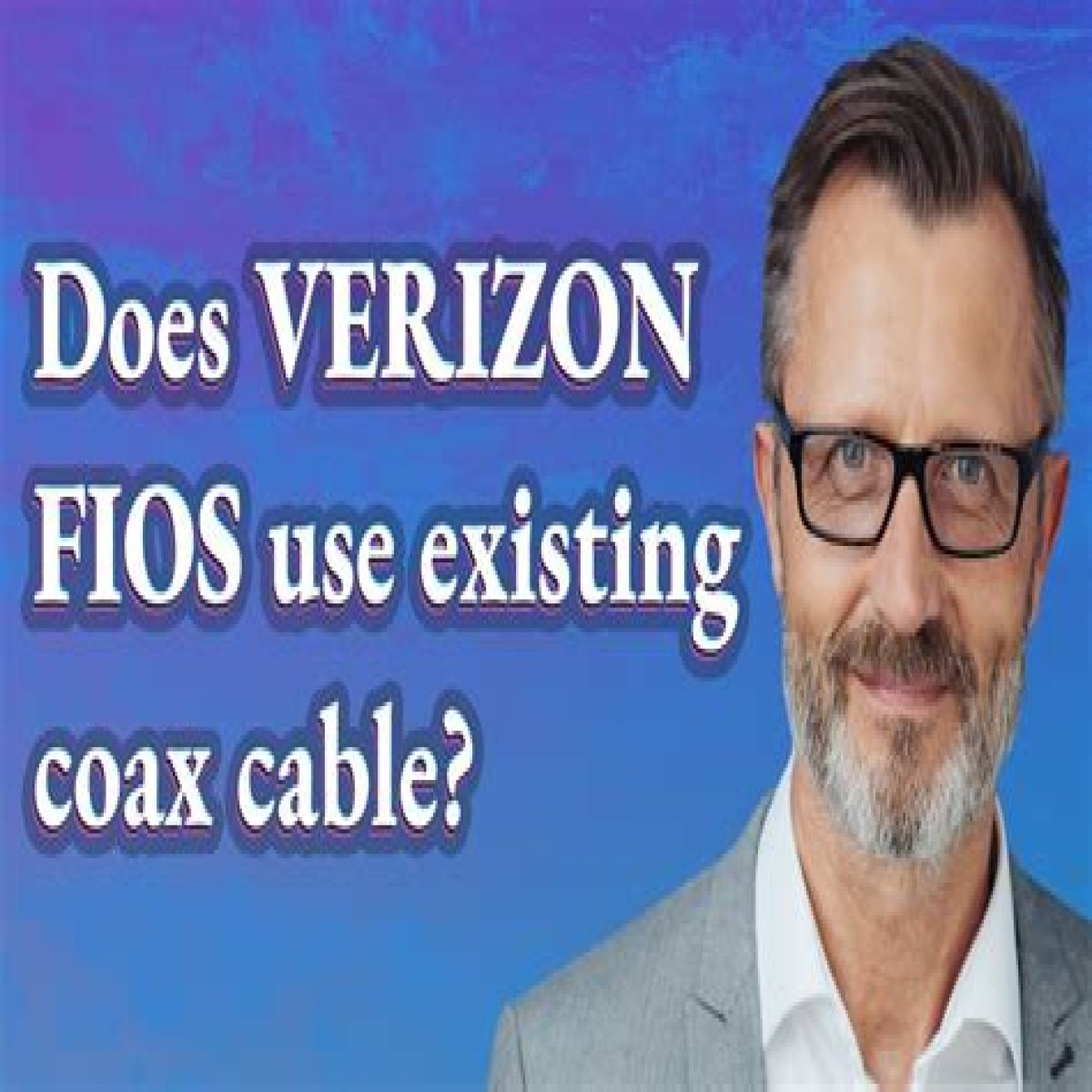 Does Verizon Fios use coaxial cable?