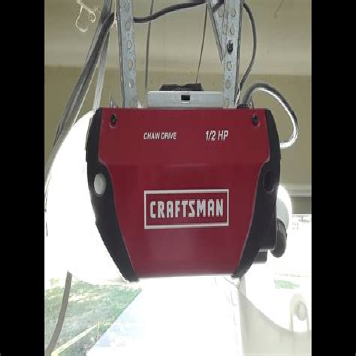 How do I adjust my Craftsman garage door opener?