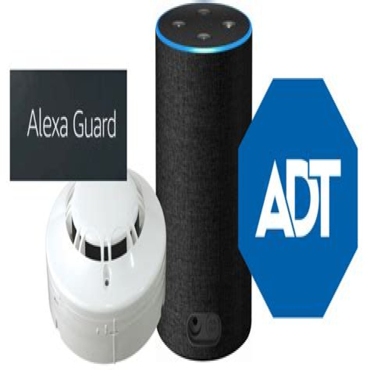 How does Alexa Guard work with ADT?