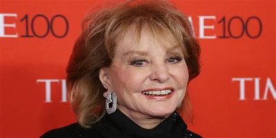 How many times was Barbara Walters married?