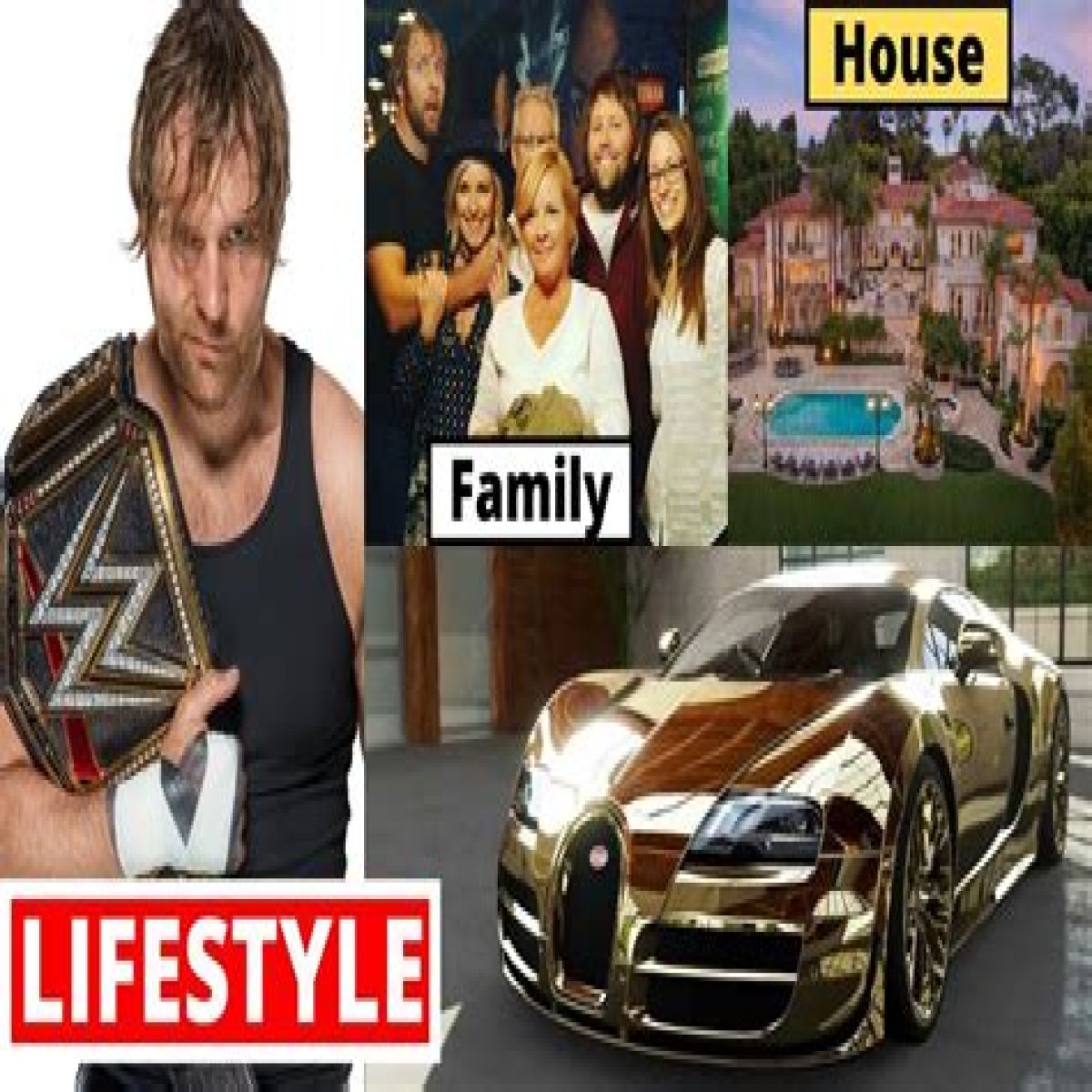 
How Much Money Does Dean Ambrose Make? Latest Income Salary

