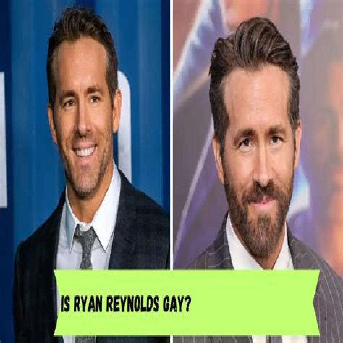 Is Ryan Reynolds Gay? Exploring The Actor's Life And Speculations On His Sexuality! Rallshe