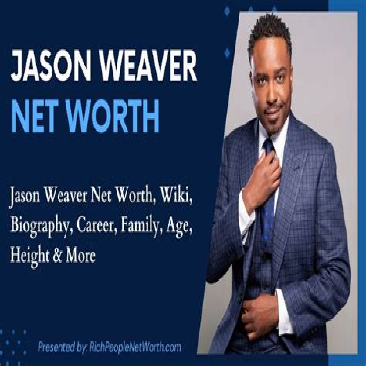 Jason Weaver Net Worth in 2023 How Rich is He Now?