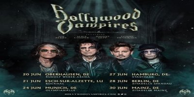 Johnny Depp band the Hollywood Vampires to tour in 2023