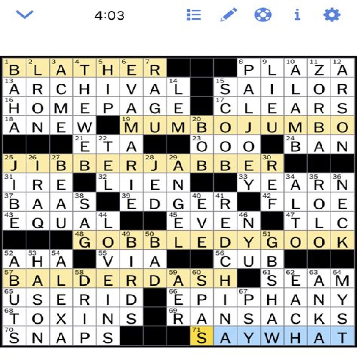 Lead-in to mural NYT Crossword Clue Answer