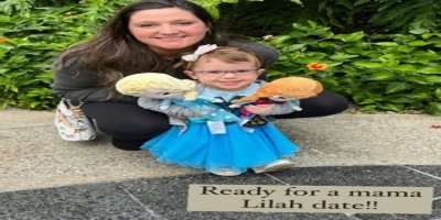 Lilah Roloff Stuns In A Pretty Blue Princess Gown