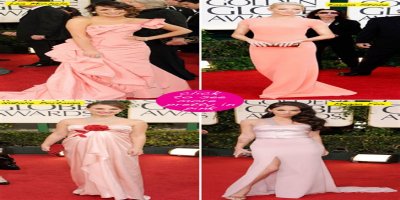 Natalie Portman, Emma Stone, Anne Hathaway & More! Who Looked Prettiest In Pink At The 2011 Golden Globes?