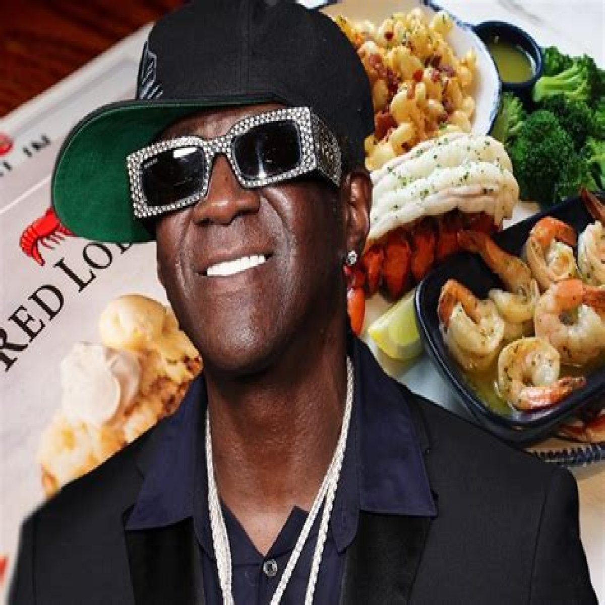 Red Lobster Collabs with Rapper Flavor Flav on Signature Menu