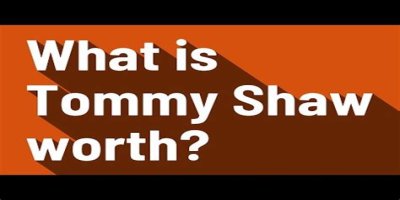 Tommy Shaw Net Worth – How Much is Shaw Worth?