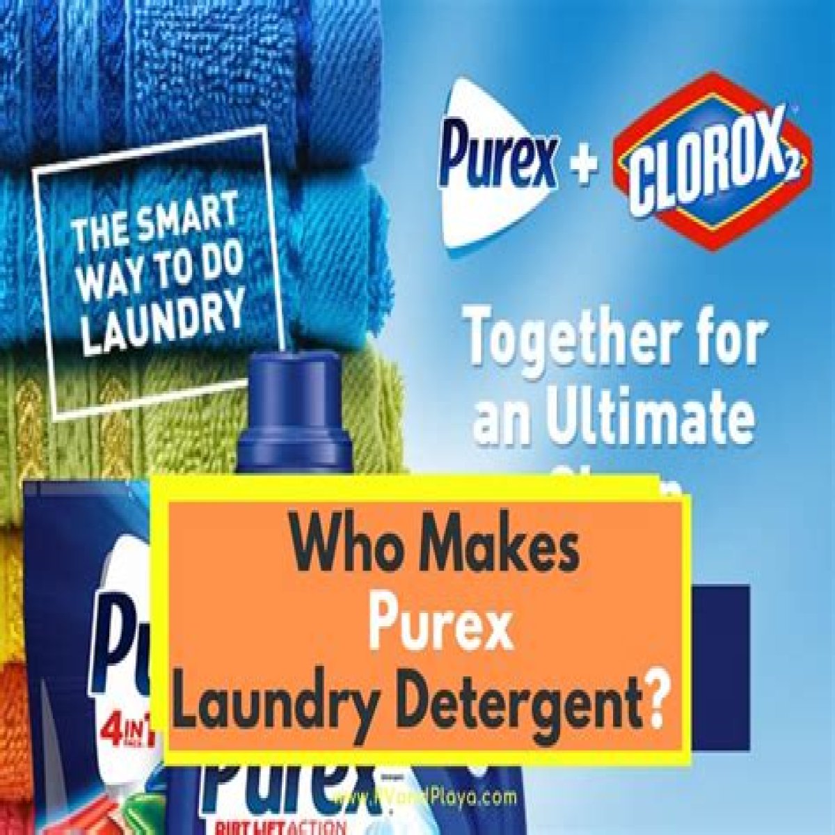What company makes Purex laundry detergent?