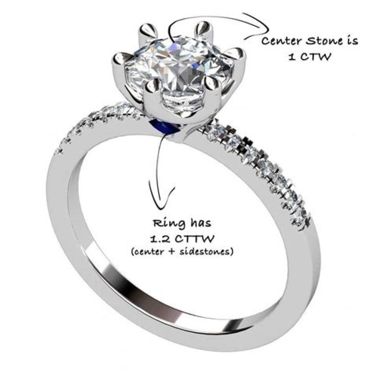 What is ct tw diamond?