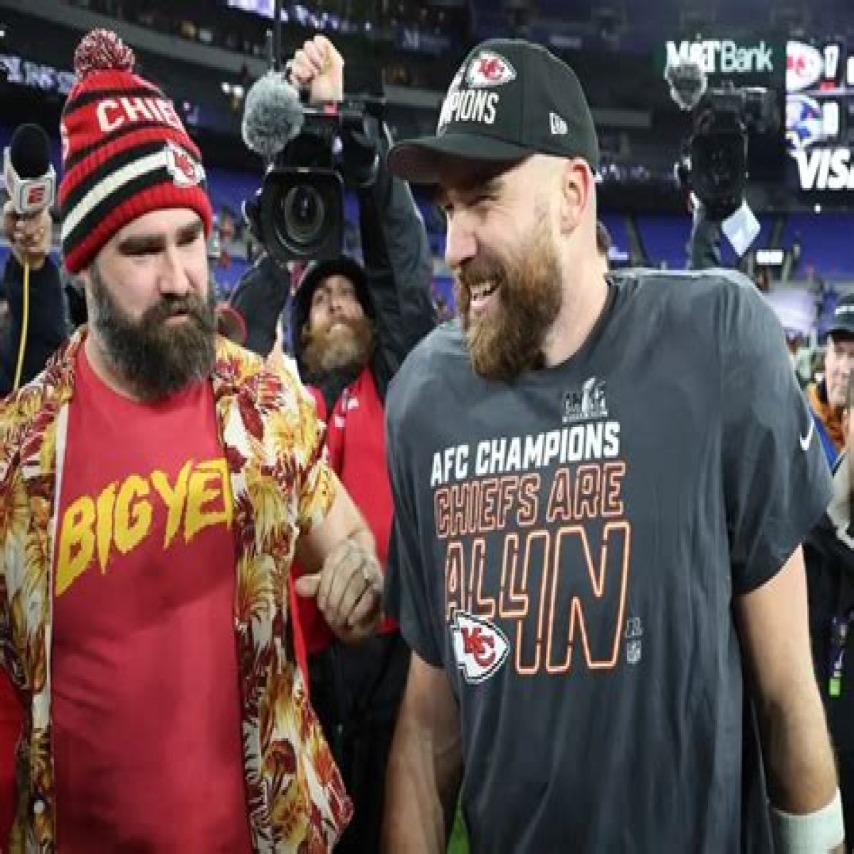 Why The Kelce Brothers Are Taking a Break From Their ‘New Heights’ Podcast